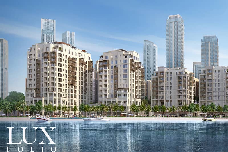 شقة في روزواتر 2 خور دبي،روزواتر على شاطئ الخور،مرسى خور دبي 2 غرف 2350000 درهم - 8855393