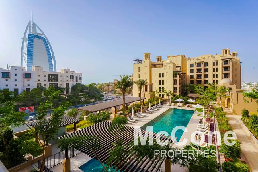 Burj Al Arab View | Luxurious Apartment | Vacant