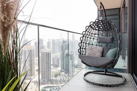 2 Bedroom Flat for Sale in Dubai Marina, Dubai - 2BR | Furnished | High Floor | PremiumView