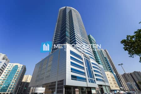 Office for Sale in Al Majaz, Sharjah - Amazing City View | Shell and Core | High Floor