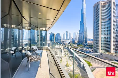 3 Bedroom Apartment for Rent in Downtown Dubai, Dubai - Burj ViewsIVacantILuxurious  AptIBills Included