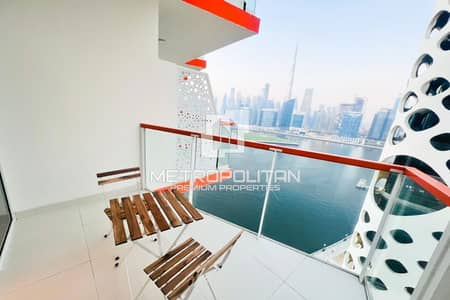 Studio for Rent in Business Bay, Dubai - Burj Khalifa View | Ready to Move in | High Floor