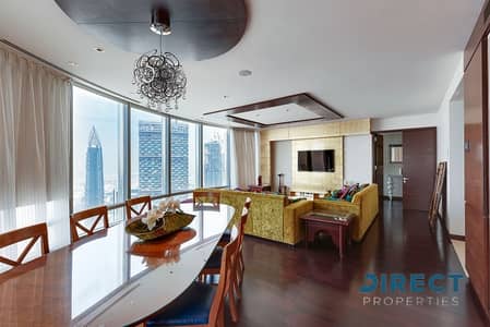 شقة 2 غرفة نوم للايجار في وسط مدينة دبي، دبي - شقة في برج خليفة،وسط مدينة دبي 2 غرف 350000 درهم - 8857612
