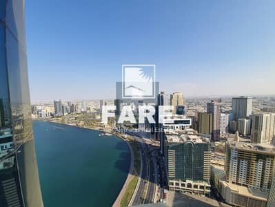 2 Bedroom Apartment for Sale in Al Majaz, Sharjah - 2 BHK with 3 Halls with AL Qasba Canal View