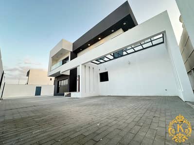 Luxury Modern Style New Villa Four Master Bedrooms Hall,TV Launch,Maid,Driver Room,Nice Kitchen,Huge Car Parking Area At Al Nahyan