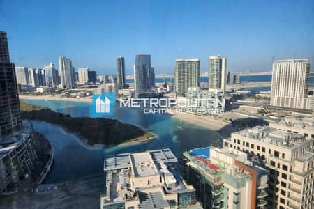 3 Bedroom Apartment for Rent in Al Reem Island, Abu Dhabi - Partial Mangrove View | High Floor | Bright 3BR+M