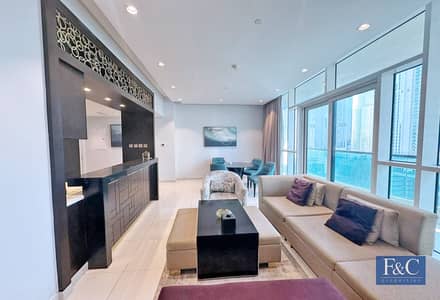 迪拜市中心， 迪拜 2 卧室单位待租 - 位于迪拜市中心，至尊顶峰大厦（高塔露台） 2 卧室的公寓 128000 AED - 8861817