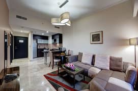 Fully Furnished One Bedroom/Luxurious/Prime Location