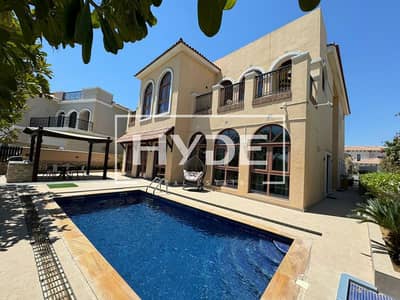 5 Bedroom Villa for Sale in Jumeirah Golf Estates, Dubai - Elevated Lake View I Huge Plot I Vacant