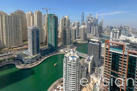 1 Bedroom Flat for Rent in Dubai Marina, Dubai - High Floor I Marina Views I Spacious 1 Bedroom