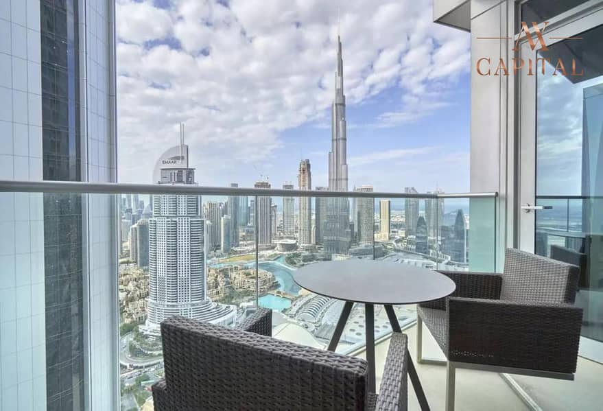 Vacant | 2 Bed | Burj Khalifa and Fountain View