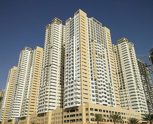 Квартира в Аль Саван，Аджман Уан Тауэрс, 2 cпальни, 38000 AED - 3635363