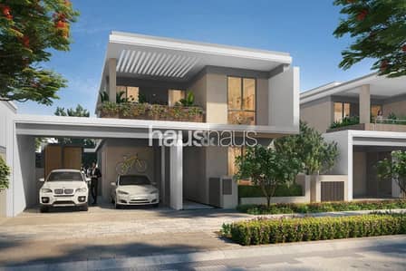 4 Bedroom Villa for Sale in Tilal Al Ghaf, Dubai - Exclusive | Park Backing | Private Lagoon Access