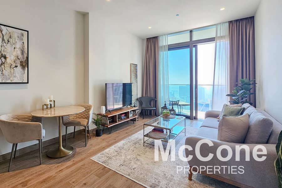 Fully Furnished | High Floor | Full Marina View