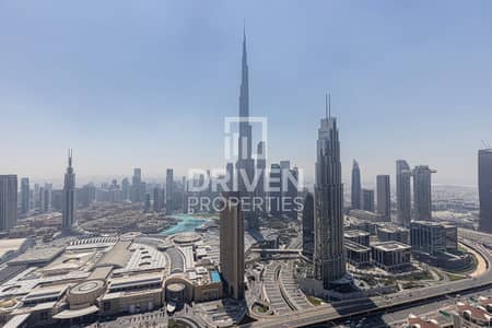 4 Bedroom Apartment for Sale in Za'abeel, Dubai - Burj Khalifa View | Vacant Apt with PHPP