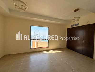 2 Bedroom Flat for Sale in Jumeirah Beach Residence (JBR), Dubai - SEA VIEW l Vacant l High floor
