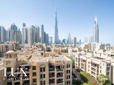 2 Bedroom Flat for Rent in Downtown Dubai, Dubai - Unfurnished | Vacant | Burj View