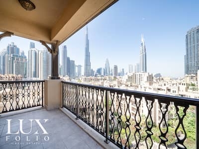 2 Bedroom Flat for Rent in Downtown Dubai, Dubai - Full Burj Khalifa view ~ Chiller Free ~ Ready