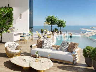 2 Bedroom Flat for Sale in Dubai Marina, Dubai - 10 Изысканная видовая зона отдыха у бассейна. jpeg