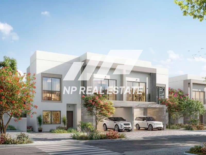 4 The Magnolias, Yas Acres 3 Beds 4 Baths 4,200 SqFt Pool Facing - 3 Bed Duplex Double row AED 3,975,000 (3). jpg