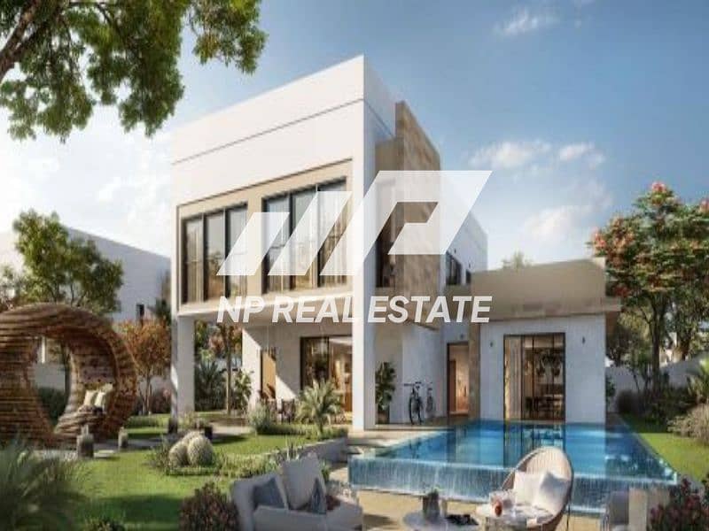 9 The Magnolias, Yas Acres 3 Beds 4 Baths 4,200 SqFt Pool Facing - 3 Bed Duplex Double row AED 3,975,000 (9). jpg
