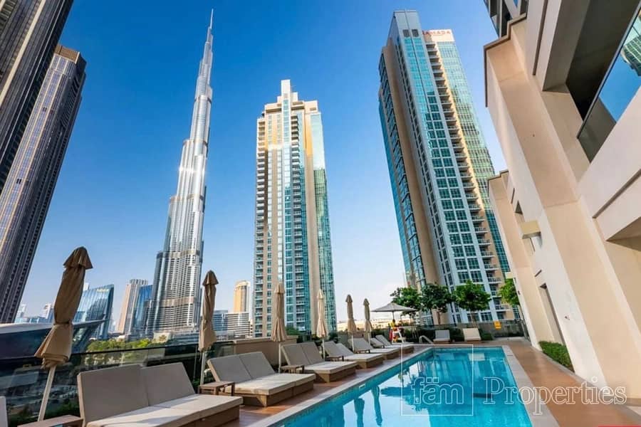 Burj Khalifa & Fountain View | High Floor