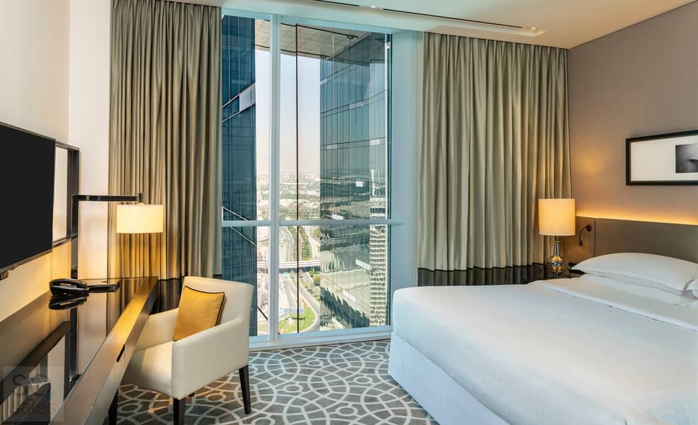3 Sheraton Grand Hotel, Dubai - 1 Bedroom Apartment Partial View - Copy - Copy. jpg