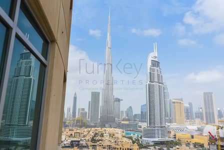 2 Bedroom Flat for Rent in Downtown Dubai, Dubai - Vacant  | 2 Bed+ Unfurnished  | Burj View