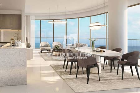 3 Bedroom Flat for Sale in Dubai Harbour, Dubai - Skyline and Dubai Ain View | Corner | High Floor