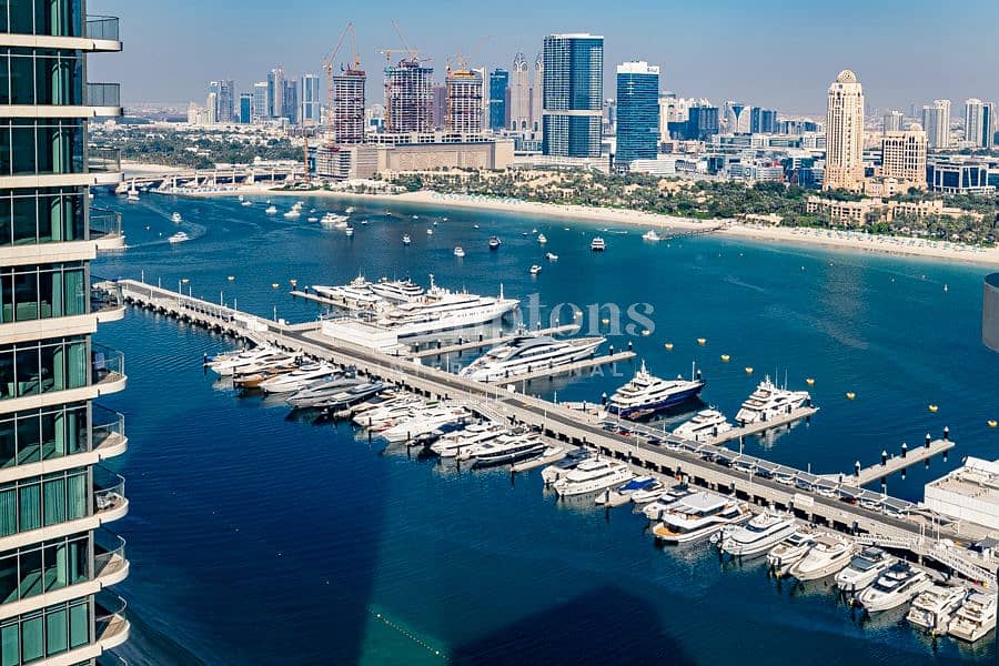 位于迪拜港，艾玛尔海滨社区，滨海景观公寓，滨海景观1号大厦 1 卧室的公寓 135000 AED - 8863946
