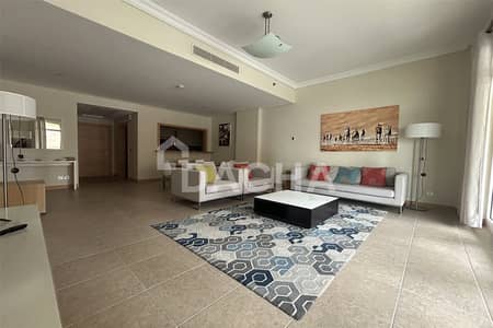 朱美拉棕榈岛， 迪拜 1 卧室单位待租 - 位于朱美拉棕榈岛，海滨公寓，达巴斯公寓 1 卧室的公寓 175000 AED - 8864583