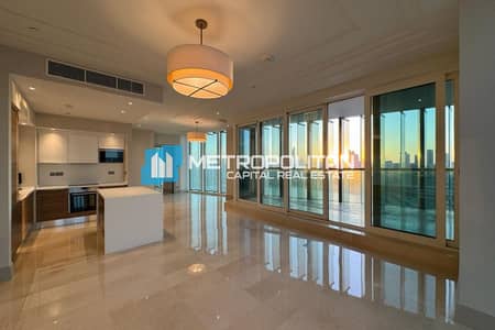 1 Bedroom Flat for Sale in Al Maryah Island, Abu Dhabi - Vacant 1BR | ADGM View | Fully Furnished
