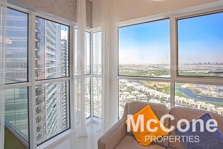2 Bedroom Apartment for Rent in DAMAC Hills, Dubai - Golf View | Furnished | Optional Bills Inclusive