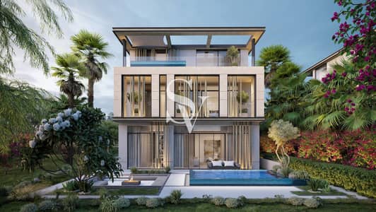 6 Bedroom Villa for Sale in Jumeirah Golf Estates, Dubai - GOLF COURSE VIEW | MANSION | W/POOL & LIFT
