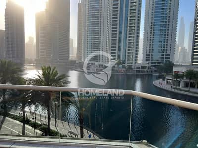 2 Bedroom Apartment for Rent in Jumeirah Lake Towers (JLT), Dubai - Stunning Lake View | With Maid's Room | Vacant