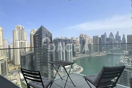 2 Bedroom Flat for Rent in Dubai Marina, Dubai - Full Marina View | Upgraded | Spacious