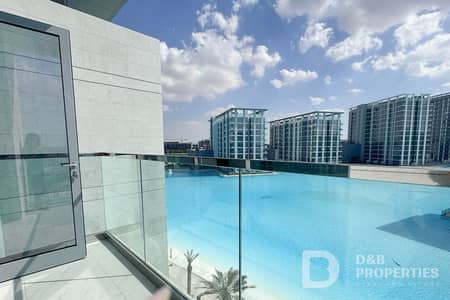 1 Bedroom Flat for Rent in Mohammed Bin Rashid City, Dubai - Top Floor | Full Lagoon View | Partial Burj View