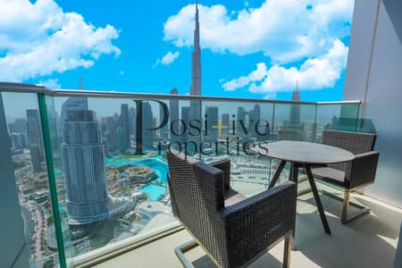 4 Bedroom Flat for Rent in Downtown Dubai, Dubai - BREATHTAKING VIEW | EXCLUSIVE | AVAILABLE