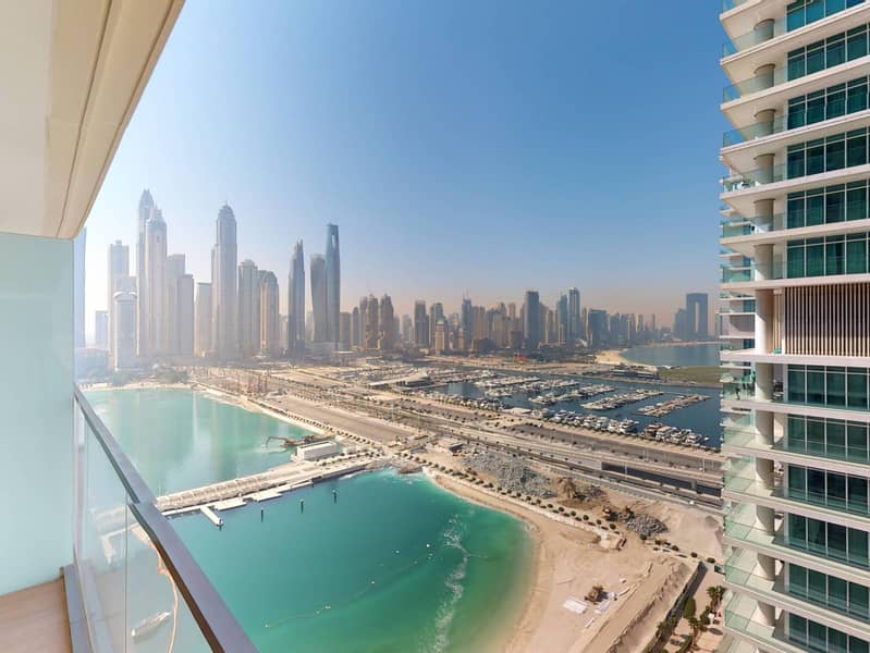 位于迪拜港，艾玛尔海滨社区，滨海景观公寓，滨海景观1号大厦 1 卧室的公寓 3150000 AED - 8283246
