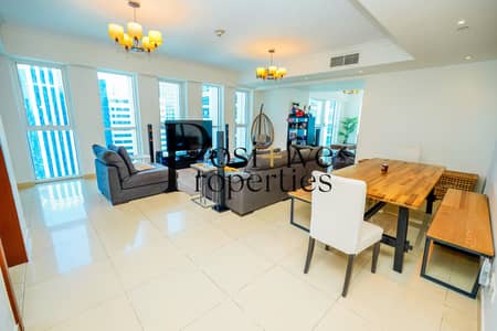 3 Bedroom Flat for Sale in Jumeirah Lake Towers (JLT), Dubai - Rare Straight layout | 3 bed | Marina Garden view