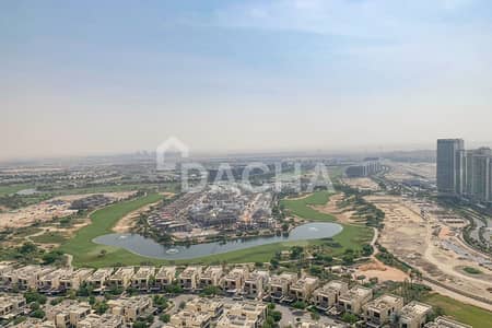 2 Bedroom Apartment for Rent in DAMAC Hills, Dubai - Full Golf View | Vacant | Closed Kitchen