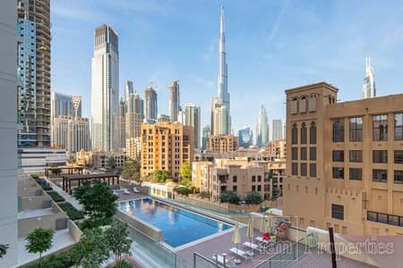 1 Bedroom Flat for Sale in Downtown Dubai, Dubai - Urban Views | Unfurnished | High Floor