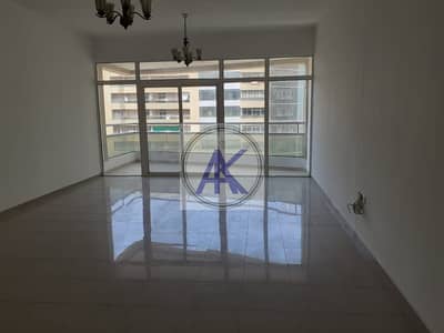2 Bedroom Flat for Rent in Ajman Downtown, Ajman - 2 bedroom hall avaialable for rent in horizon towers with parking