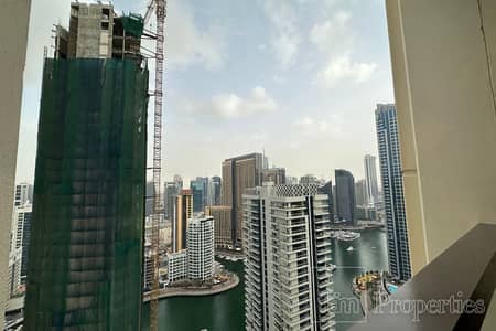 4 Bedroom Apartment for Rent in Jumeirah Beach Residence (JBR), Dubai - Water View | High floor | 4 + M spacious
