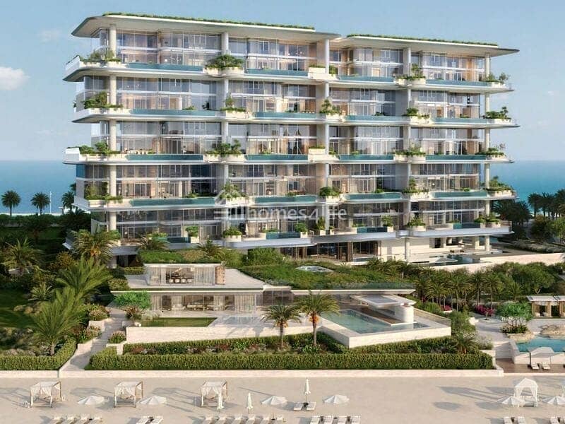 位于朱美拉棕榈岛，奥尔拉综合公寓 4 卧室的顶楼公寓 65000000 AED - 8755197