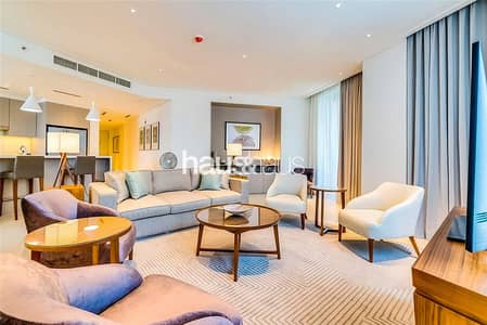 3 Bedroom Flat for Rent in Downtown Dubai, Dubai - Burj Khalifa View | Furnished | Multiple Cheques