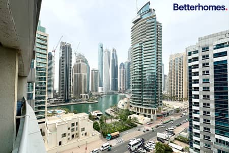 1 Bedroom Flat for Rent in Dubai Marina, Dubai - ​Fully Furnished | Beautiful Double Balcony | Full Marina View | Now Available to Rent