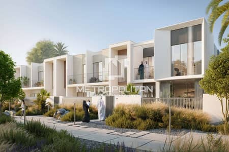 3 Bedroom Villa for Sale in The Valley, Dubai - Single Row | Rare Layout | Near Golden Beach