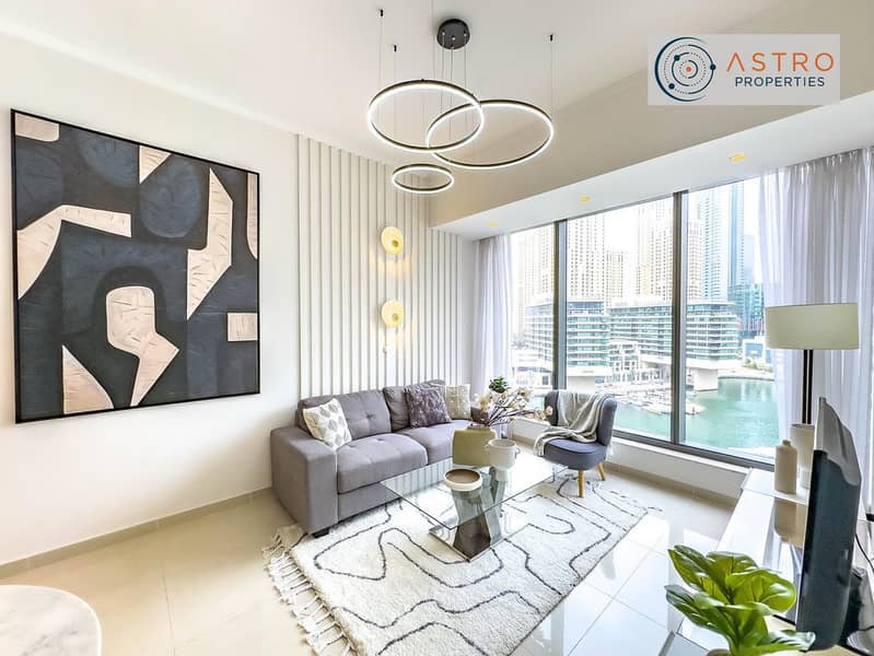 Квартира в Дубай Марина，Силверин，Тауэр Silverene B, 1 спальня, 125000 AED - 8867945