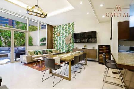 朱美拉棕榈岛， 迪拜 1 卧室单位待售 - 位于朱美拉棕榈岛，蒂亚拉公寓，红宝石公寓大楼 1 卧室的公寓 3950000 AED - 8868547